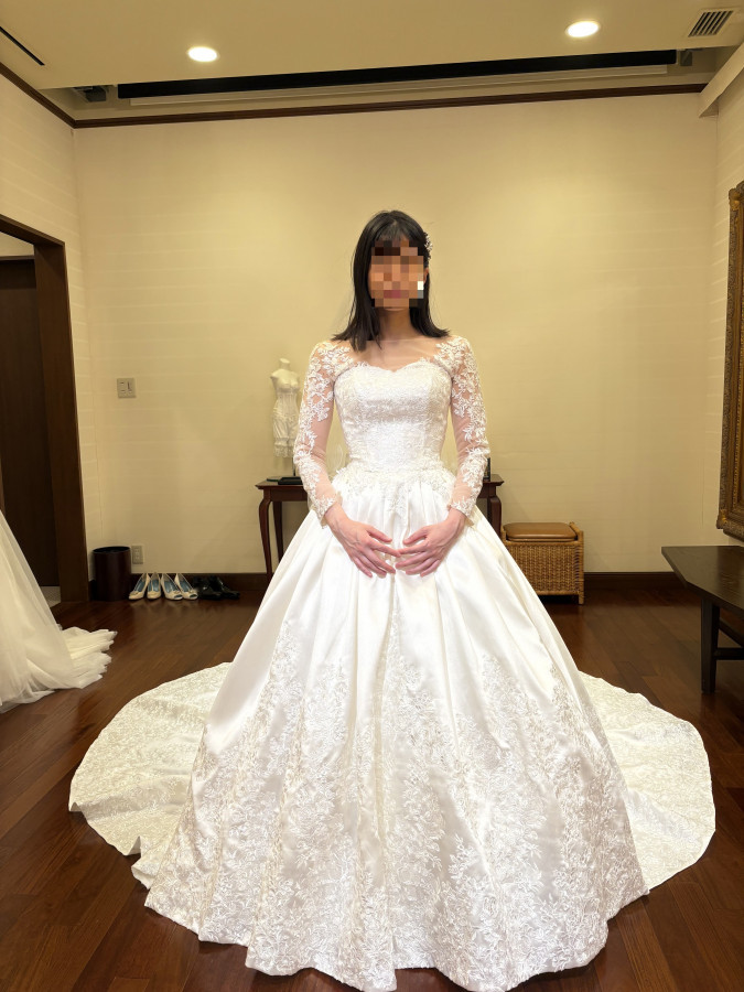 ふーちゃんさんのウエディングドレスの写真