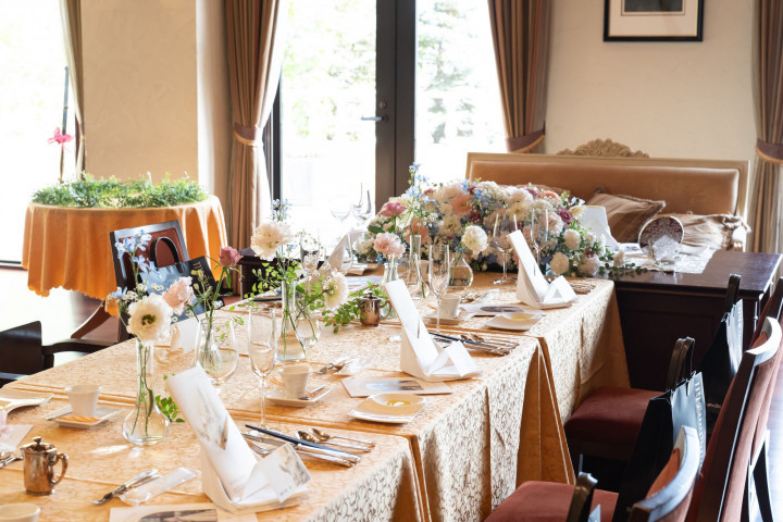 ふーちゃんさんの装花の写真