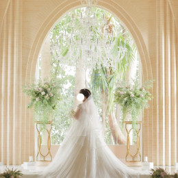 くまさんのウエディングドレスの写真