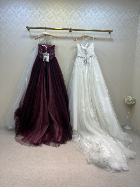 くまさんのカラードレスの写真