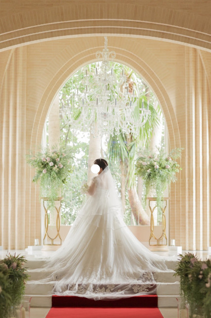 くまさんのウエディングドレスの写真