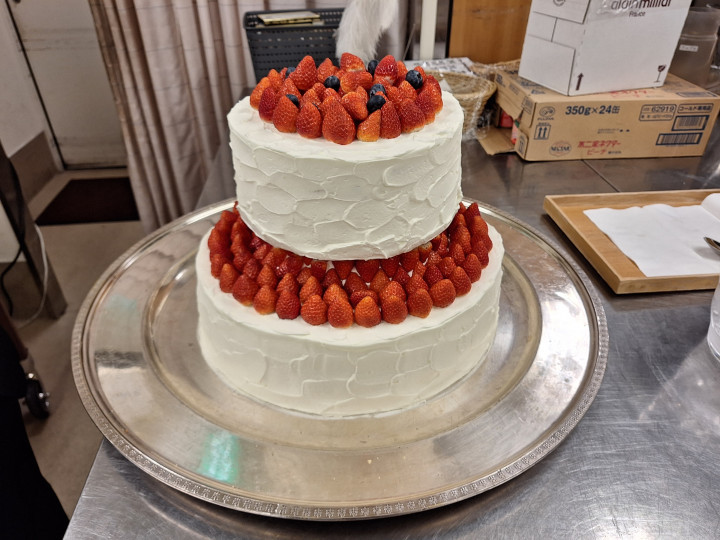 skrsnさんのウエディングケーキの写真