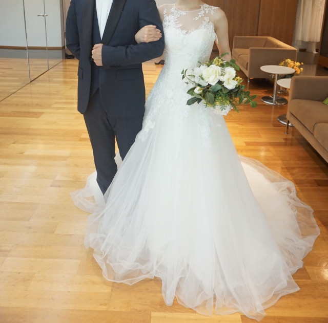 みさんのウエディングドレスの写真