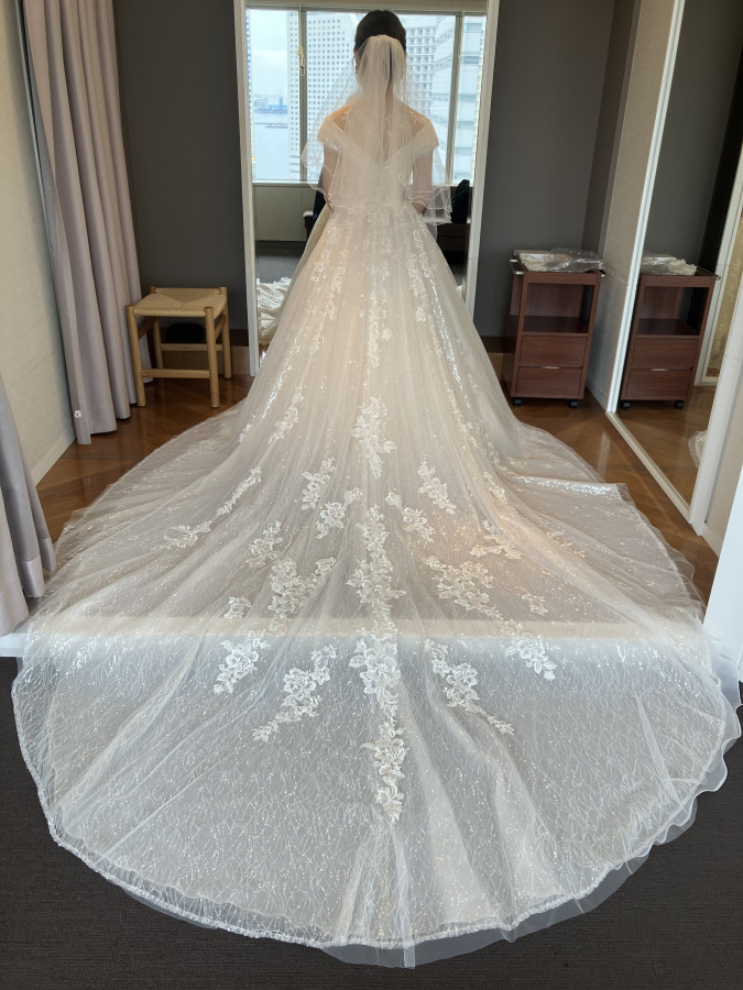 krさんのウエディングドレスの写真