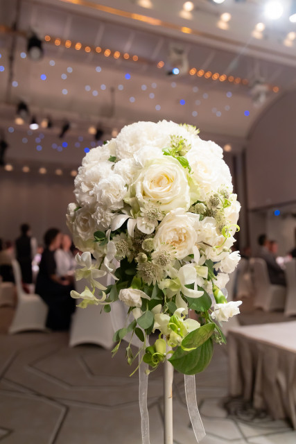 ゆかさんのブーケ・ブートニアの写真