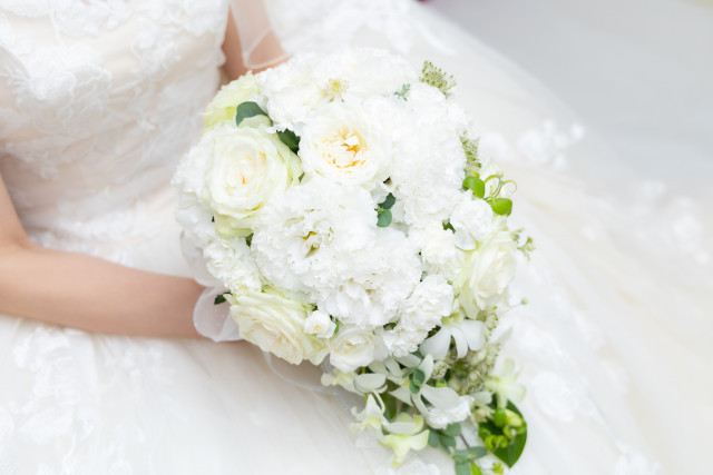 ゆかさんのブーケ・ブートニアの写真