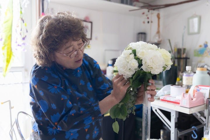 ゆかさんのブーケ・ブートニアの写真