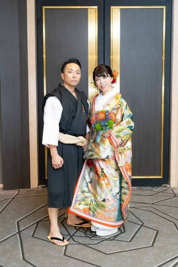 ゆかさんのカラードレスの写真