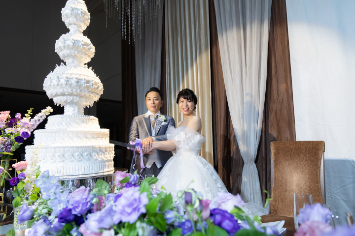 ゆかさんのウエディングドレスの写真