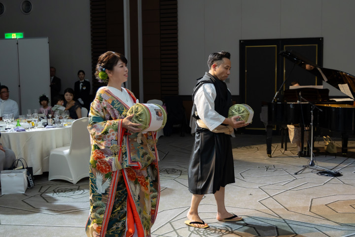 ゆかさんのカラードレスの写真