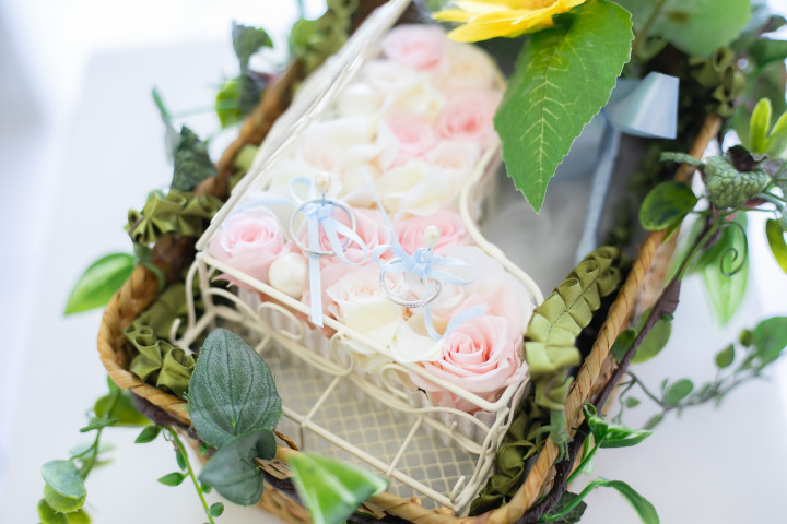 ゆかさんのブーケ・ブートニアの写真