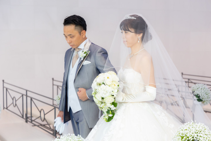 ゆかさんのブーケ・ブートニアの写真