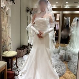 ちゃんなさんのウエディングドレスの写真