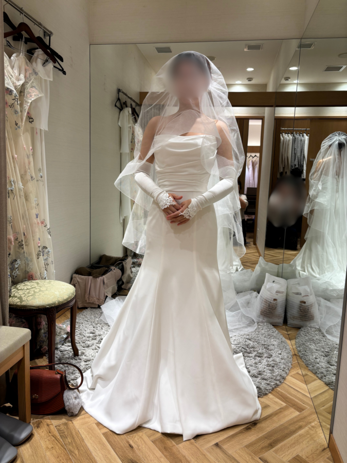 ちゃんなさんのウエディングドレスの写真