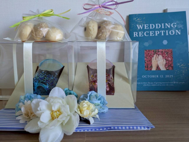 てちこさんの席次表・メニュー表の写真