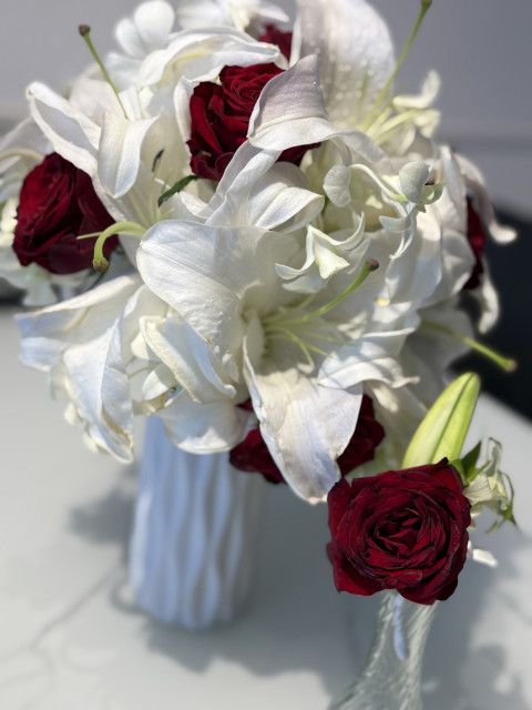 なーさんのブーケ・ブートニアの写真