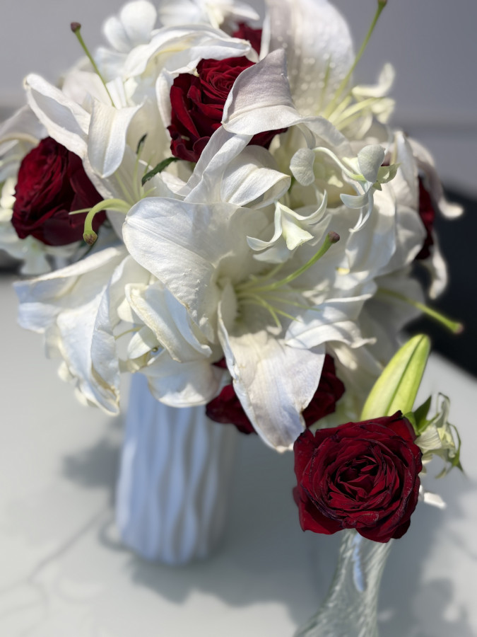 なーさんのブーケ・ブートニアの写真