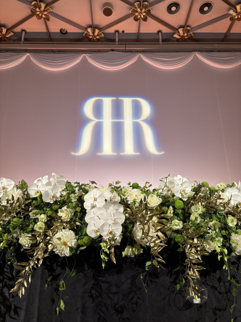 ひらりさんの装花の写真