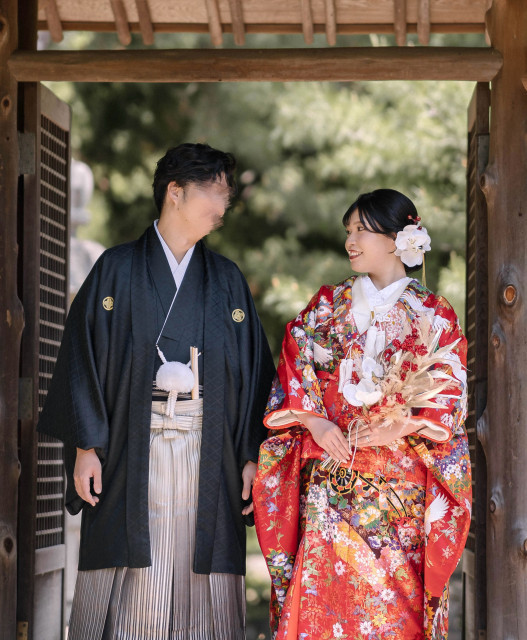 ひらりさんの前撮りの写真