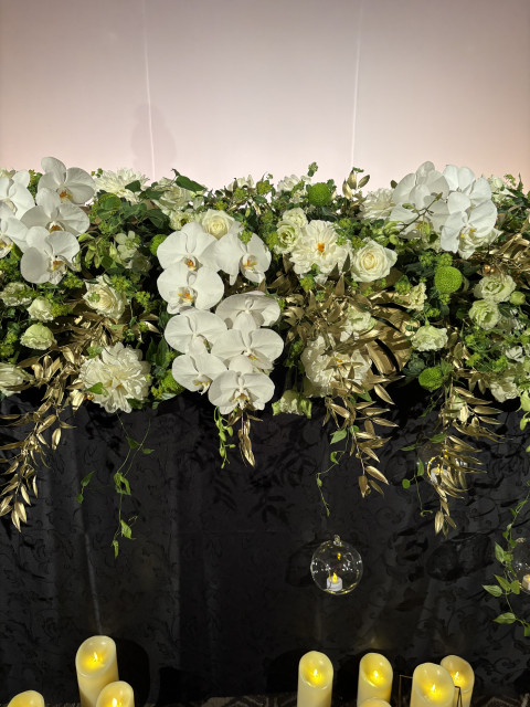 ひらりさんの装花の写真