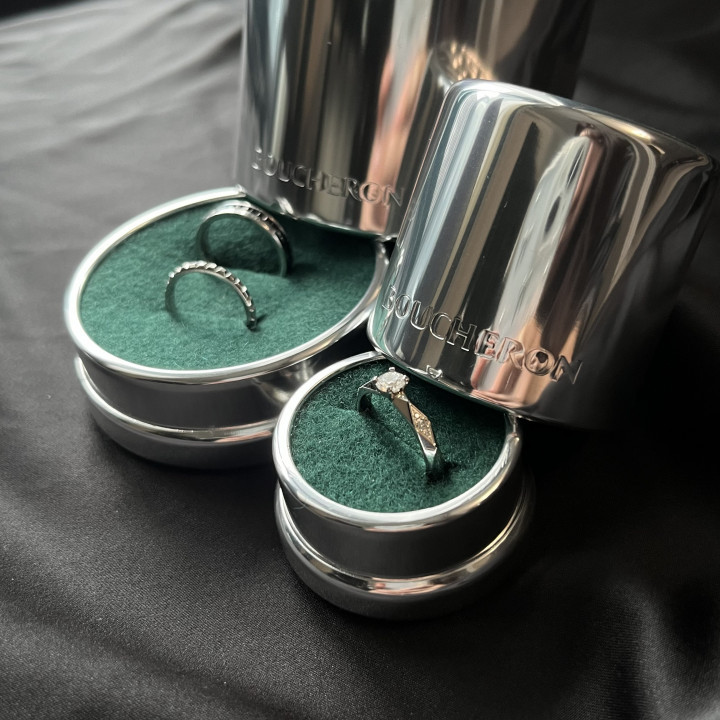 ひらりさんの結婚指輪の写真