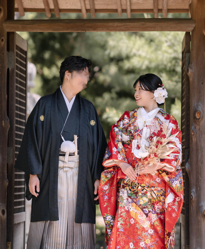 ひらりさんの前撮りの写真