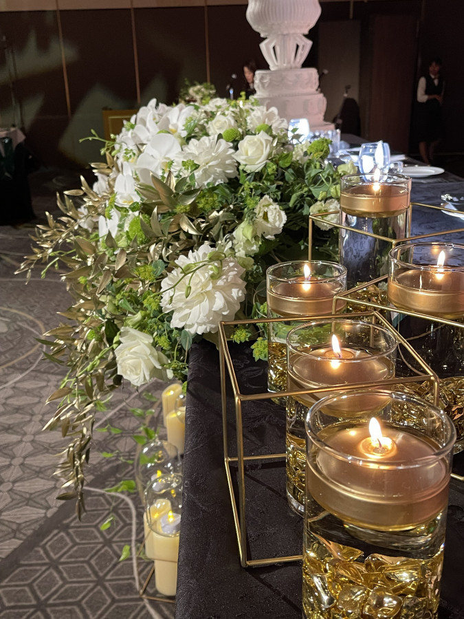 ひらりさんの装花の写真