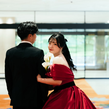 ひらりさんのカラードレス