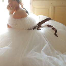 eimiさんのウエディングドレスの写真