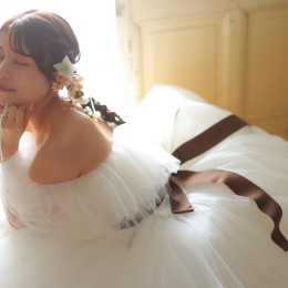 eimiさんのウエディングドレスの写真