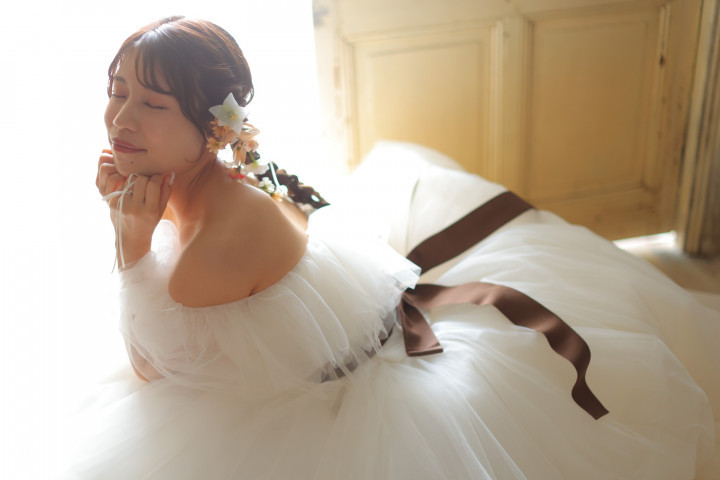 eimiさんのウエディングドレスの写真