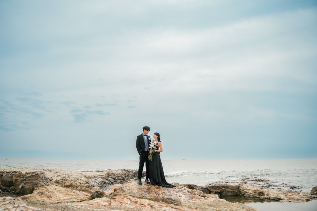 RISAさんの前撮りの写真