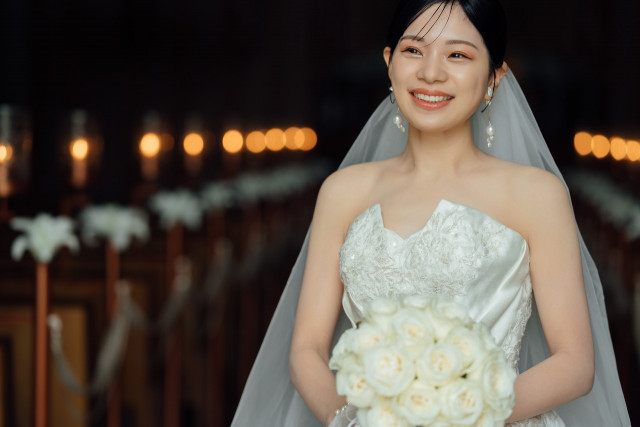 RISAさんのウエディングドレスの写真