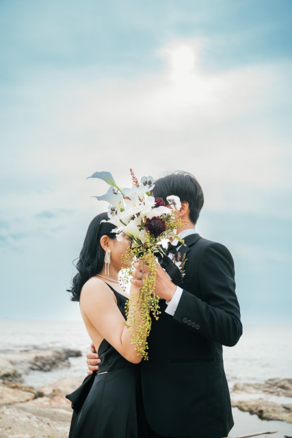 RISAさんの前撮り用ブーケの写真