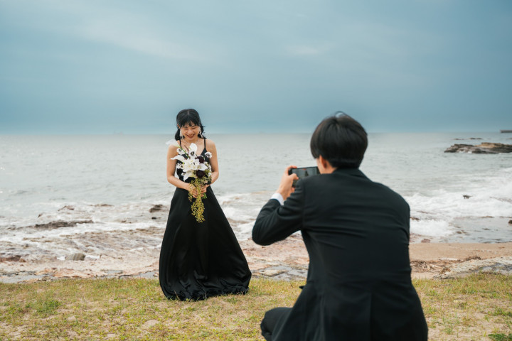 RISAさんの前撮りの写真