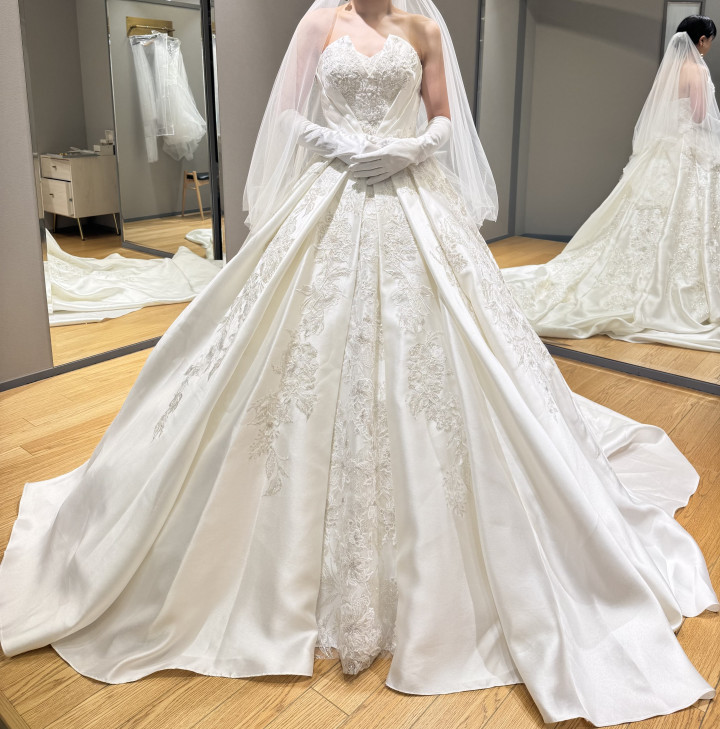 RISAさんのウエディングドレスの写真