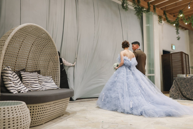 れみさんのウエディングドレスの写真