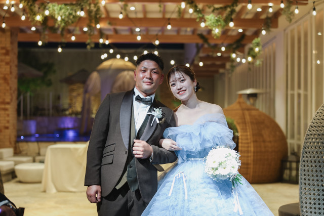 れみさんのウエディングドレスの写真