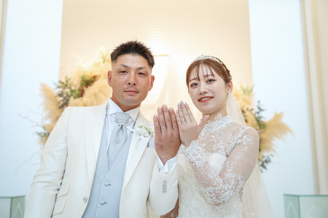 れみさんのウエディングドレスの写真