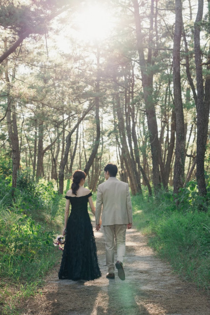 あみさんの前撮りの写真