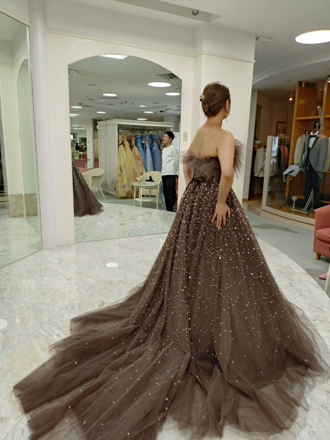 かさんのウエディングドレスの写真