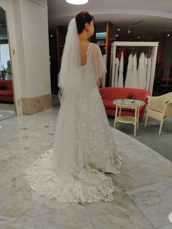 かさんのウエディングドレスの写真