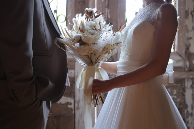 さやしさんのブーケ・ブートニアの写真