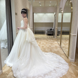 まーさんのウエディングドレスの写真