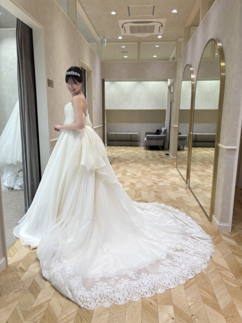 まーさんのウエディングドレスの写真