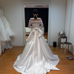 のあさんさんのウエディングドレスの写真