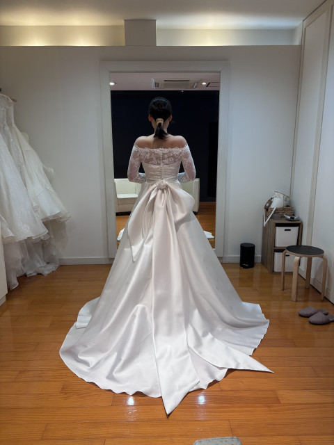 のあさんさんのウエディングドレスの写真