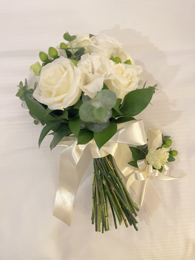 かいさんのブーケ・ブートニアの写真