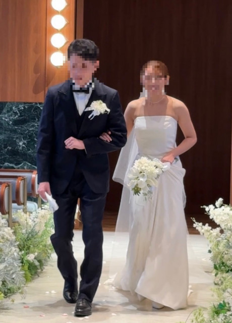 nさんのウエディングドレスの写真