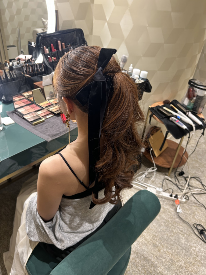 nさんのヘアメイクの写真